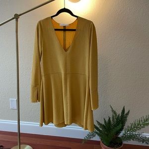 See by Chloe Muted Gold Dress